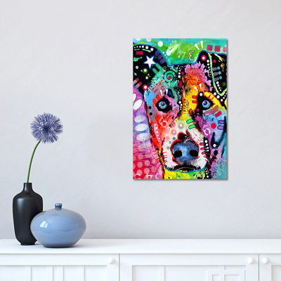 Flipped 1 Piece Wrapped Canvas Wall Art