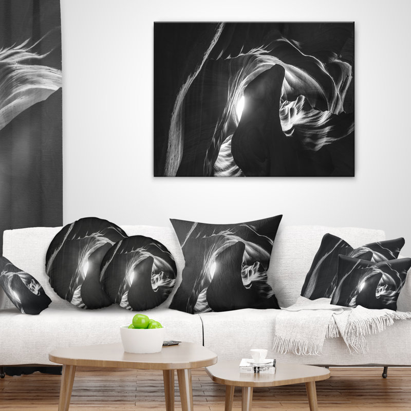 Coussin Designart «Antelope Canyon» par Designart