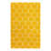 Tapis à poils longs Ruby Trellis - jaune