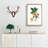 Apple Tree Branch by Pierre-Joseph Redoute - Single Picture Frame Painting-55544722-55544720
