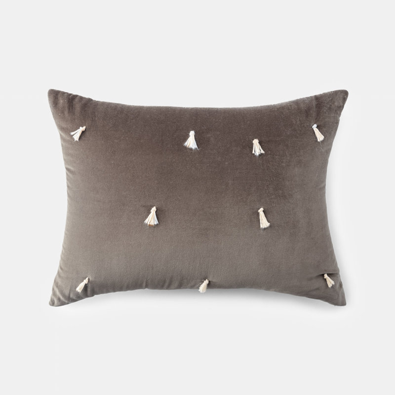 Taie décorative Hawke, gris anthracite, standard, Twin Extra Long