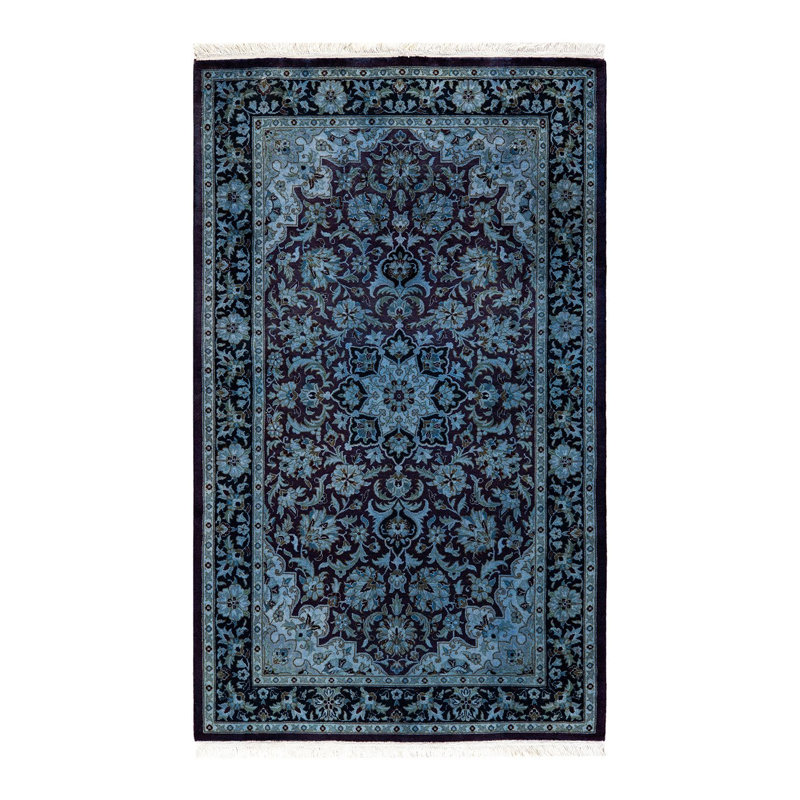Fine Vibrance One-of-a-Kind 3' 3" X 5' 3" Hand Knotted Area Rug