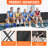 8 Seat Portable Folding Sport Bench Outdoor CaMPing Chair With Carry Bag