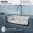 Karran Quartz 32-1/4'' X 19-1/4'' Large Single Bowl Undermount Kitchen Sink Kit-61825463