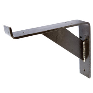 Hammer & Tongs - Gallows Style Scaffold Board Shelf Bracket - D240mm - Raw