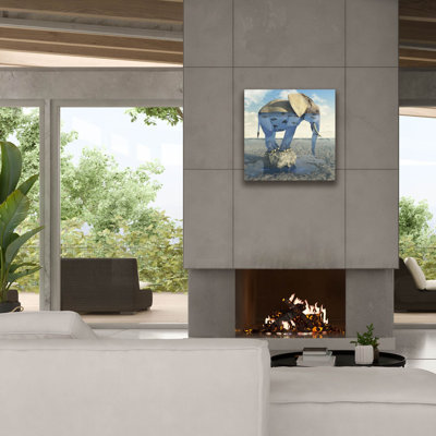 "Bungalow", "Bungalow" par Cynthia Decker, art mural sur toile