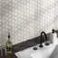Portrait 2" Hexagon Matte Porcelain Mosaic Tile-1814375340