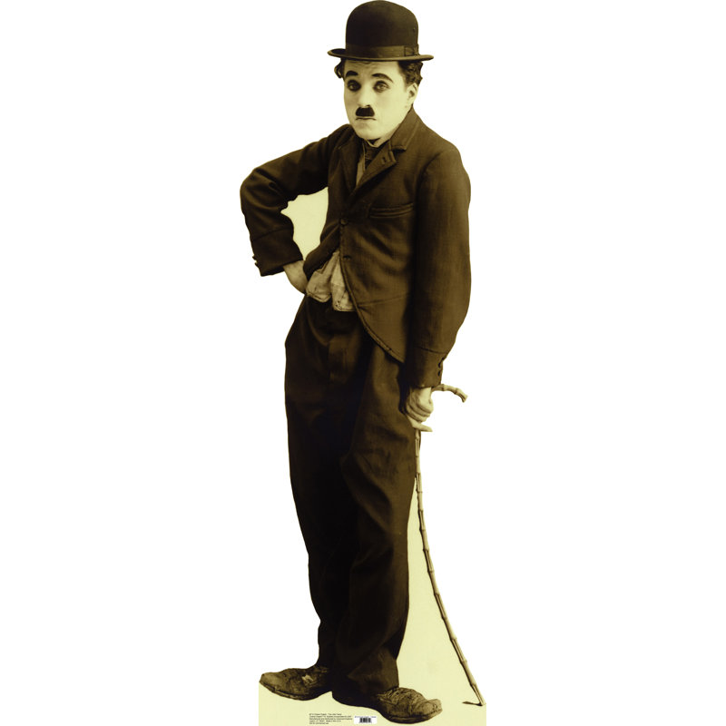Charlie Chaplin Tramp Life-Size Cardboard Stand-Up