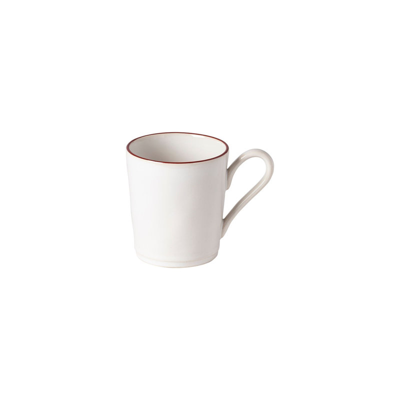 Grande tasse Beja, Blanc / Rouge
