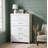 Selena Slide Logic 5 Drawer Dresser-858357564