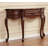 54.33" Dark brown Rectangular Solid Wood Console Table-106950143
