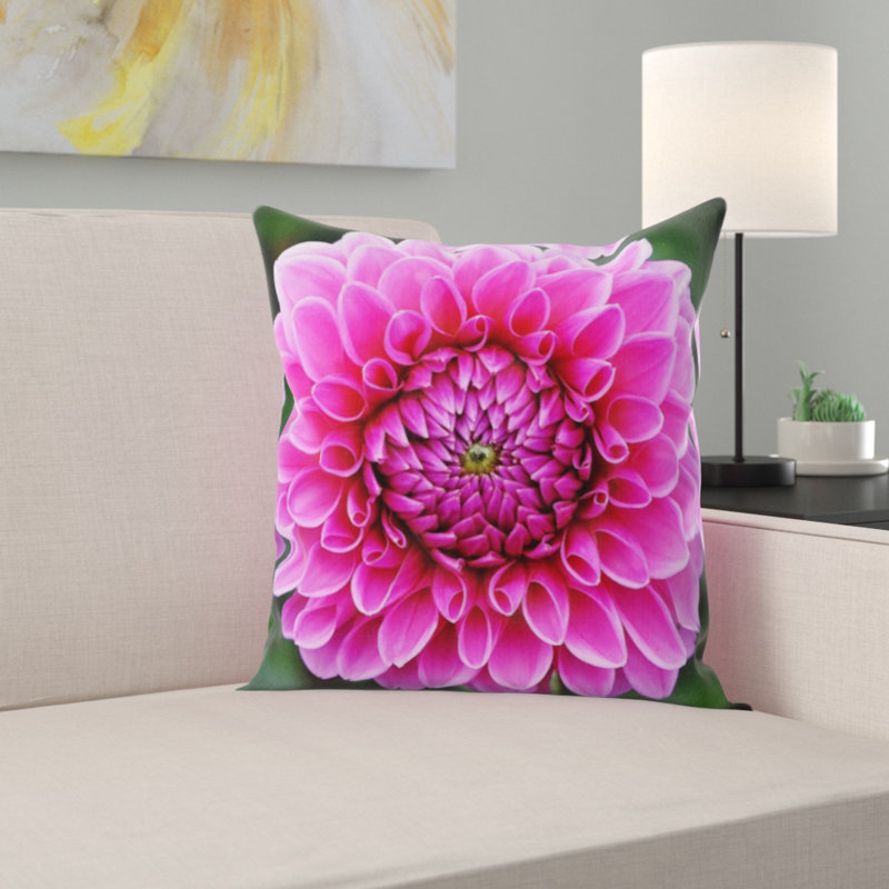 Coussin dahlia