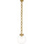 Bellamy 1 Light Statement Chain 12" Globe Chandelier