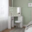 Coiffeuse avec miroir Jaylianie