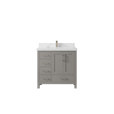 Ensemble de meuble-lavabo simple 36 po Malibu