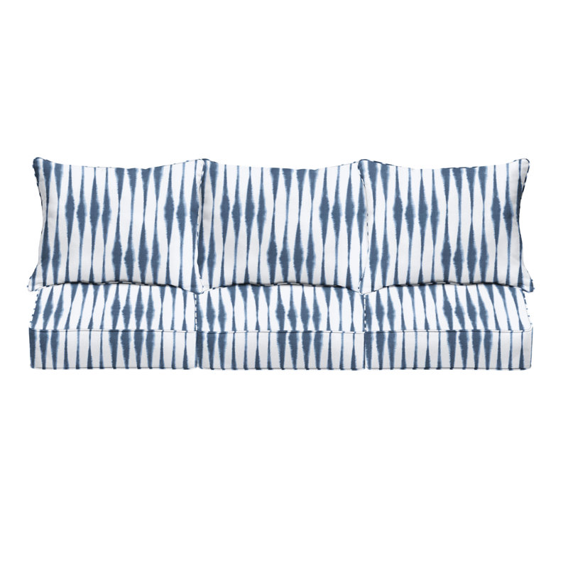Ine Outdoor 5'' Sofa Seat / Back Cushion, 23" W x 27" H