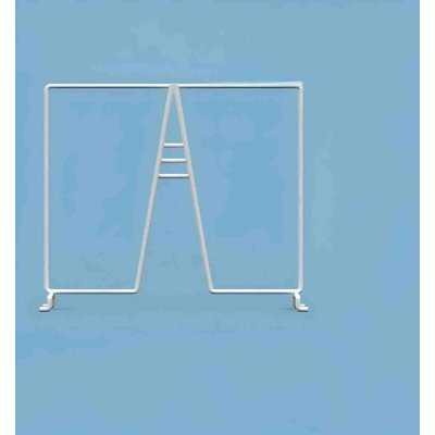 White Wire Shelf Dividers for Closet Organization 8-Pack Sturdy and Easy Set-Up Closet Shelf Dividers with Bonus Rose Gold Hanger 12 inches x 12 inches