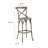 Gear Bar Stool In Gray