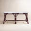 Butler Marcella Dark Brown Rattan Bench