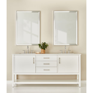 Willow Mirror Polished Chrome