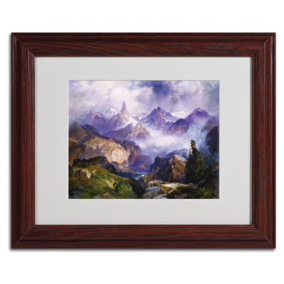 Thomas Moran - Single Picture Frame Print on Canvas