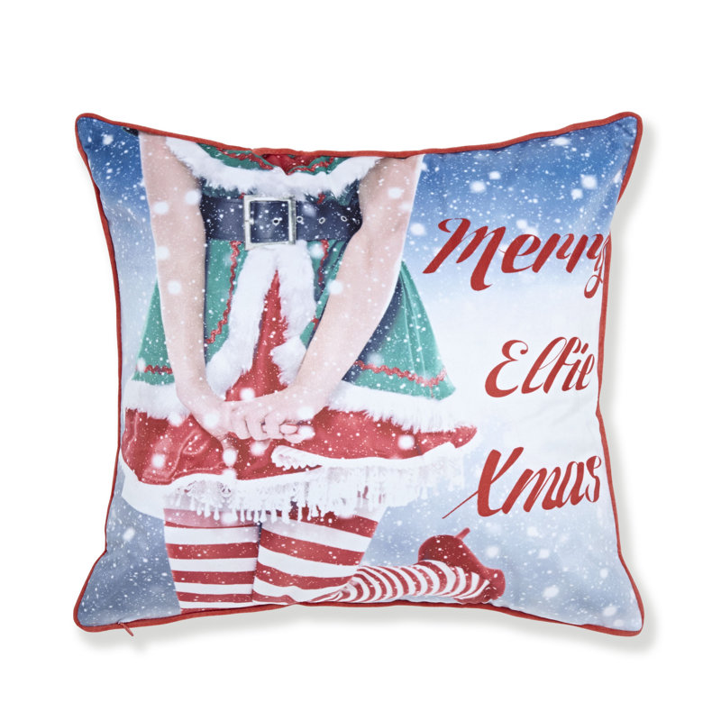 Mr and Mrs Elfie Cushion Cover
