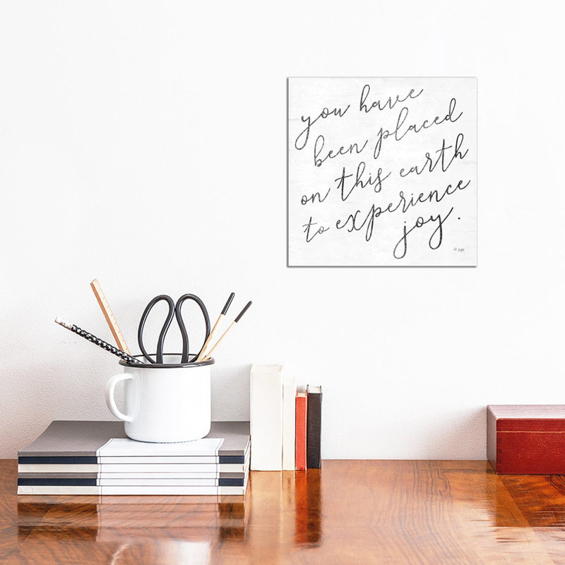 Placed On by Jaxn Blvd. - Wrapped Canvas Gallery-Wrapped Canvas Giclée, 30.48 cm H x 30.48cm W