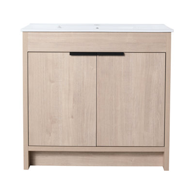 Meuble-lavabo sur pied 36 po Modern
