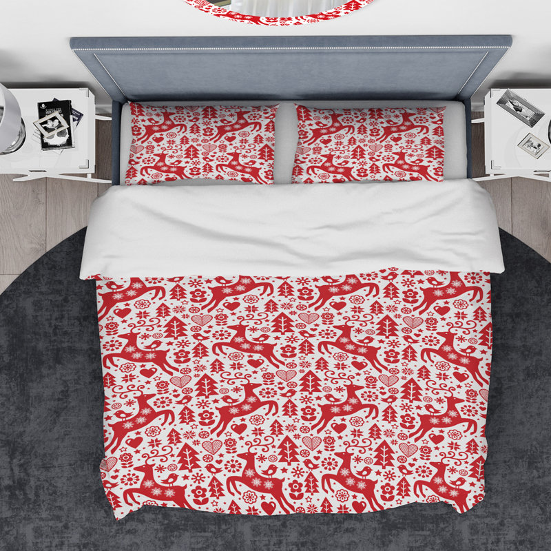 Rustic Polyester Duvet Cover, Twin Duvet Cover + 1 Sham