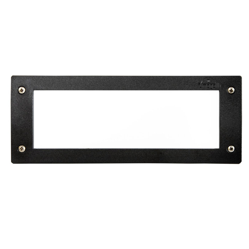 Tahnaout LED Outdoor Flush Mount, Black