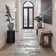 Pavelina Gray Modern Abstract Machine Washable Indoor Area Rug with Non-Slip Backing