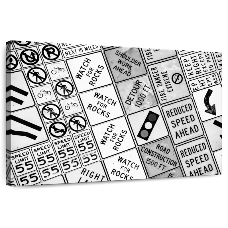 Mehar Black Nevada Traffic Signs