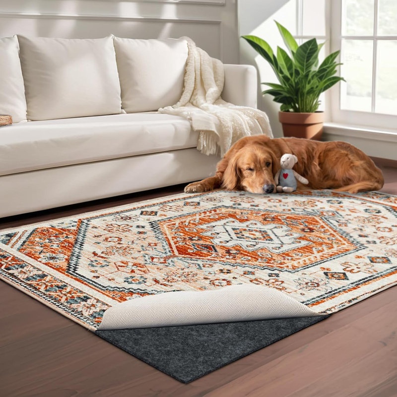 Tapis 100% imperméable, tapis antidérapants de 5 pi x 7 pi, tapis pour tous les planchers, Gary