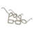 Winooski Gafas Square Silver Spectacles