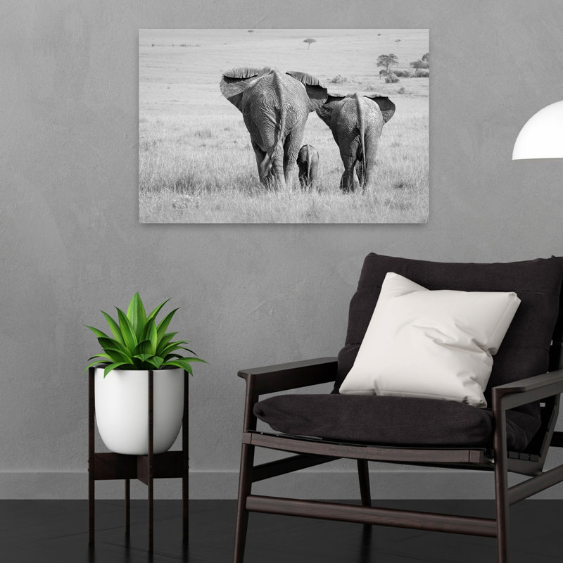 Reproduction d'art mural paysage africain, H 16 po x l 24 po