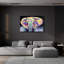 Bungalow rose «Elephant Butterfly» par Dawg Painter, art mural en verre acrylique-1254277011