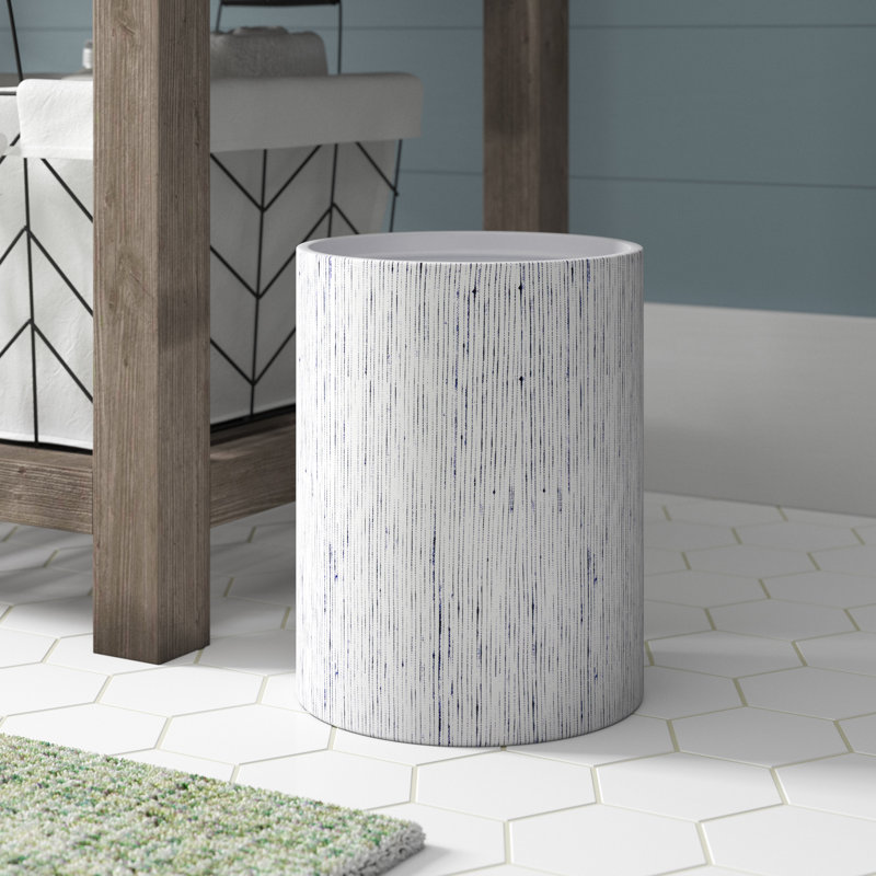 Porcelain China Wastebasket