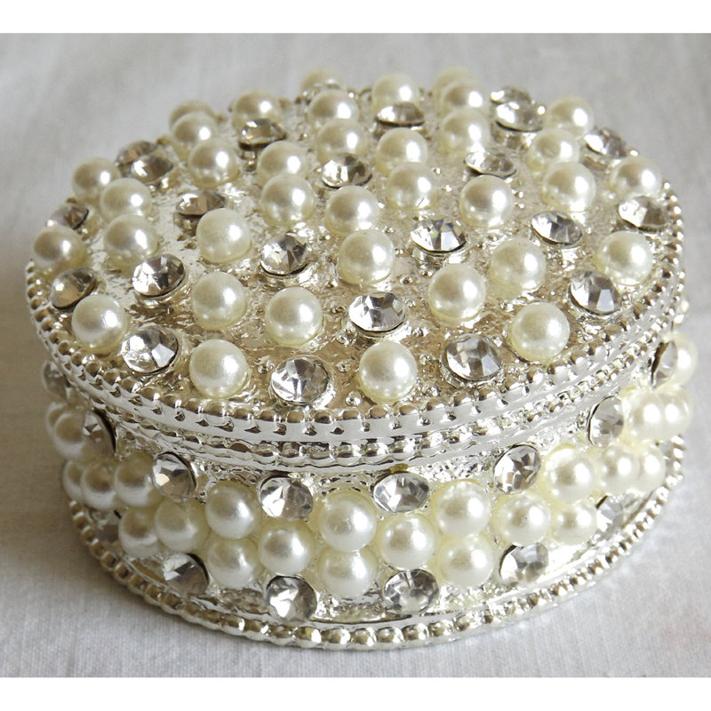Boîte à bijoux ronde