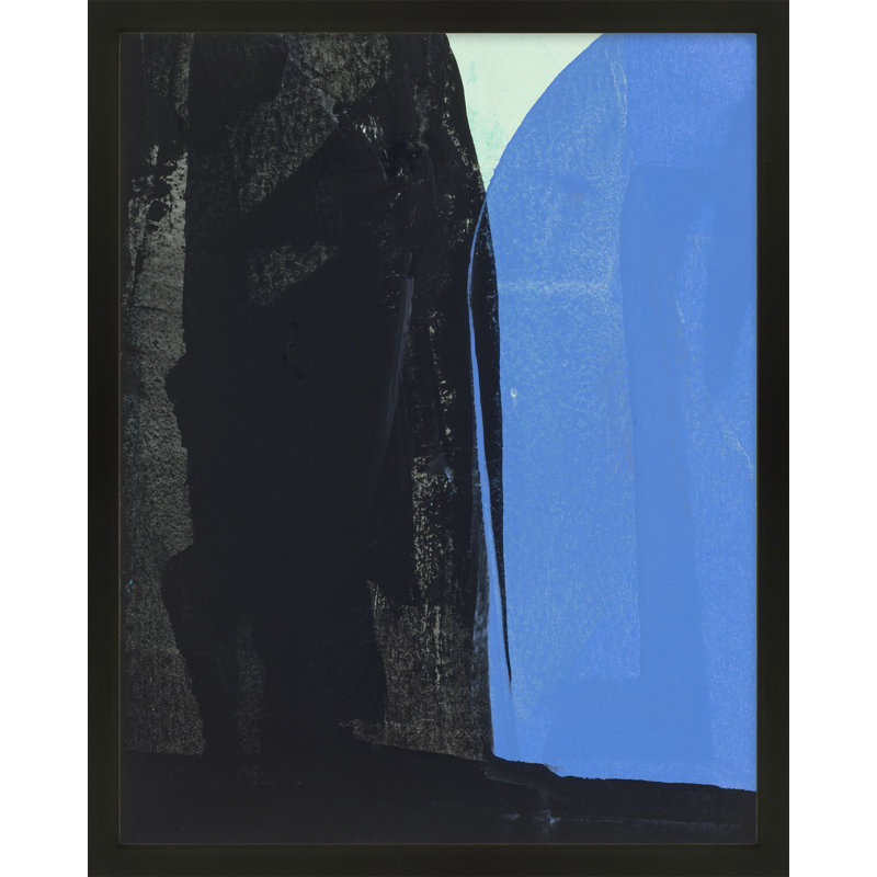 Beneath the Blue 2 Framed Print by Andrea Stokes, 38" H x 30" W x 1.25" D, Black Framed