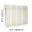 Braided Stripe Striped Wallpaper Double Roll by Ronald Redding-185449029