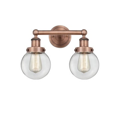 Éclairage pour meuble-lavabo à 2 lumières à intensité variable Alfonsa