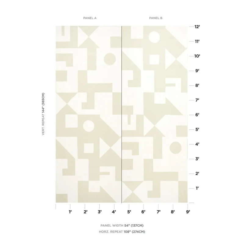 Schumacher x Neisha Crosland Binary Panel Set, Natural