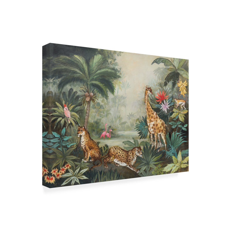 Art mural sur toile «Bachelor» par Julia Purinton, H 35 po x l 47 po