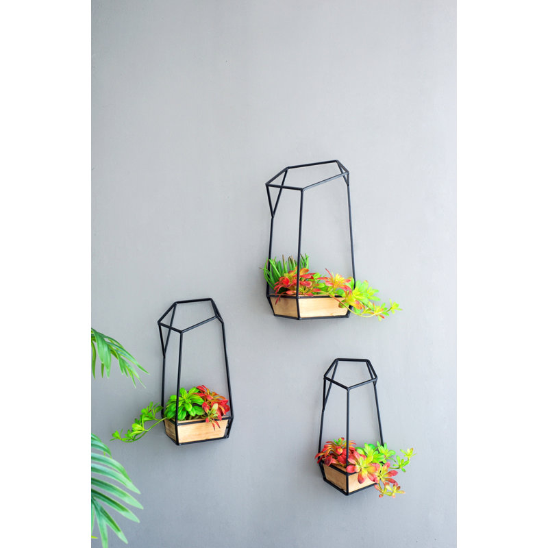 Planter, Set of 3 Wall Planter