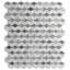 10" x 11" Marble Random Mosaic Wall & Floor Tile