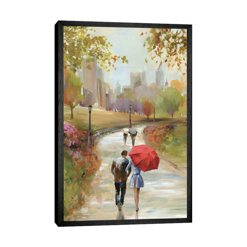 Endearment 1 Piece Painting on Canvas, 152.5 cm H x 101.5 cm W, Black Framed Canvas