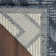 Foundry Select Versatile Diamond Navy Blue Indoor/Outdoor Area Rug