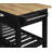 Carbin 45" Solid Wood Kitchen Cart Butcher Block-1741568971