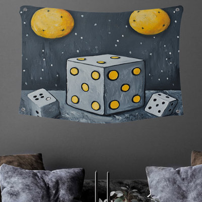 Chess Wall Tapestry -  Contemporary Wall Decor