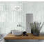 Austin 3-in x 12-in Subway Marble Look Glossy Ceramic Wall Tile-100042168